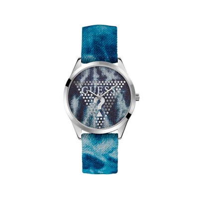 часовник,часовници,guess,w1144l1,40mm,quartz,analogic,woman,watch,blue,(cowboy,cowboy,mineral)