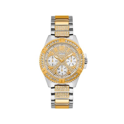 часовник,часовници,guess,w1156l5,40mm,5atm,quartz,analogic,woman,watch,golden,(multicolor,golden,mineral)