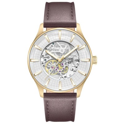 часовник,часовници,kenneth,cole,kcwgx0057901,43.5mm,5atm,automatic,analogic,watch,brown,(brown,grey,mineral)