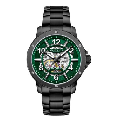 часовник,часовници,kenneth,cole,kcwgy0064001,44mm,3atm,automatic,analogic,watch,silver,(grey,green,mineral)