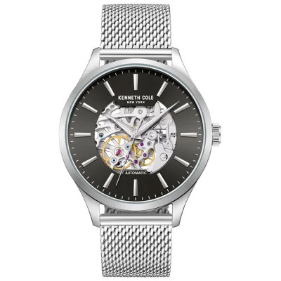часовник,часовници,kenneth,cole,kcwgy0064102,42mm,3atm,automatic,analogic,watch,silver,(grey,grey,mineral)