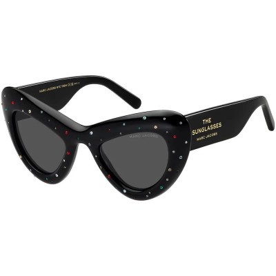 слънчеви,очила,слънчеви,очила,marc,jacobs,marc798sstr80,48,24,140,woman,sunglasses,black,(black,grey)