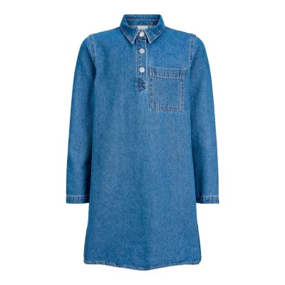 рокля,дамски,поли,и,рокли,jack,&,jones,amara,sille,jjxx,long,sleeve,short,dress,blue,(blue,denim)
