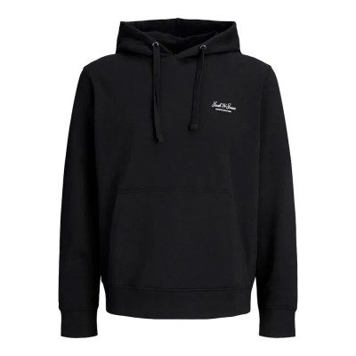 суичър,мъжки,пуловери,jack,&,jones,archive,graphic,plus,size,hoodie,black,(black)