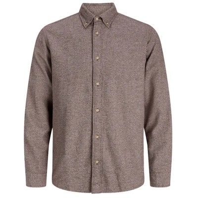 риза,с,дълъг,ръкав,дамски,ризи,мъжки,ризи,jack,&,jones,bluharvey,long,sleeve,shirt,brown,(hot,fudge)