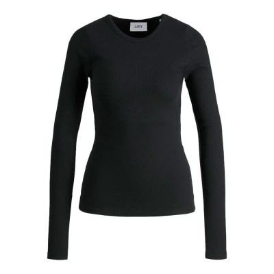 тениска,мъжки,тениски,дамски,тениски,jack,&,jones,freya,straight,fit,jjxx,long,sleeve,t,shirt,black,(black)