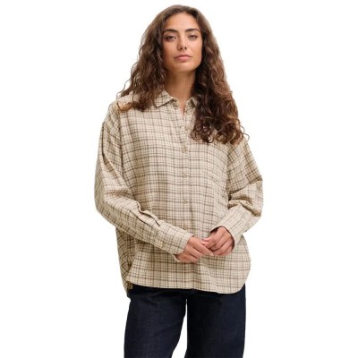 карирана,риза,дамски,ризи,мъжки,ризи,jack,&,jones,jamie,jjxx,long,sleeve,shirt,beige,(brindle,detail,check)