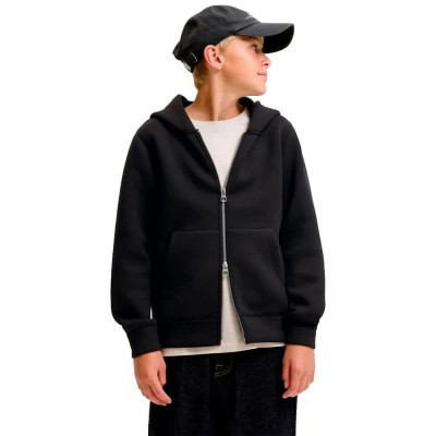 блуза,детски,блузи,jack,&,jones,legacy,full,zip,sweatshirt,black,(black)