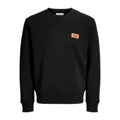 блуза,мъжки,пуловери,jack,&,jones,rush,sweatshirt,black,(black)