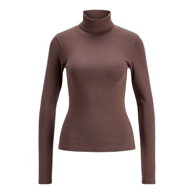 тениска,мъжки,тениски,дамски,тениски,jack,&,jones,star,jjxx,long,sleeve,high,neck,t,shirt,brown,(bracken)