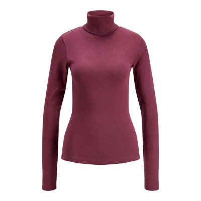 тениска,мъжки,тениски,дамски,тениски,jack,&,jones,star,jjxx,long,sleeve,high,neck,t,shirt,purple,(winetasting)