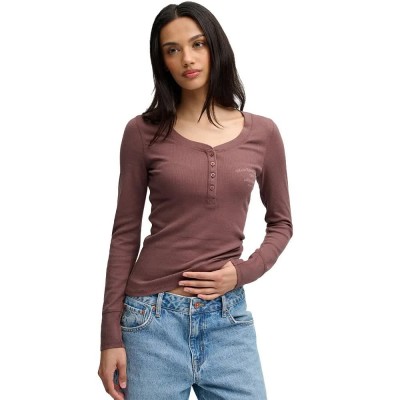 тениска,мъжки,тениски,дамски,тениски,superdry,athletic,button,down,long,sleeve,t,shirt,brown,(french,roast,brown)