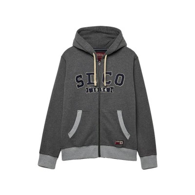 блуза,мъжки,пуловери,superdry,m2014660a,full,zip,sweatshirt,grey,(anchor,grey,heather,marl)