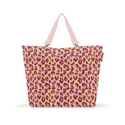 пазарска,чанта,всички,чанти,reisenthel,xl,shopper,bag,pink,(smiley,leo,blush)
