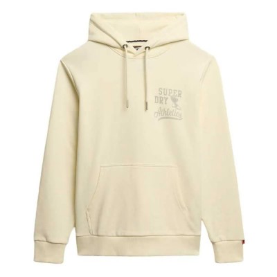 суичър,мъжки,пуловери,superdry,athletic,ess,hoodie,refurbished,beige,(desert,bone,off,white)