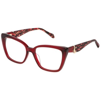 очила,just,cavalli,vjc218,17x55x140mm,reading,glasses,brown,(shiny,clear,red)