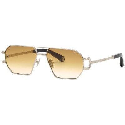 слънчеви,очила,слънчеви,очила,philipp,plein,spp252,16x59x145mm,sunglasses,silver,(shiny,palladium)