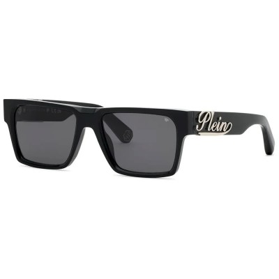 слънчеви,очила,слънчеви,очила,philipp,plein,spp255m,18x57x150mm,sunglasses,black,(shiny,black)