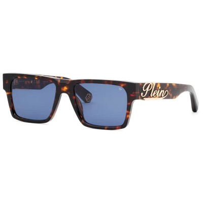 слънчеви,очила,слънчеви,очила,philipp,plein,spp255m,18x57x150mm,sunglasses,black,(shiny,dark,havana)