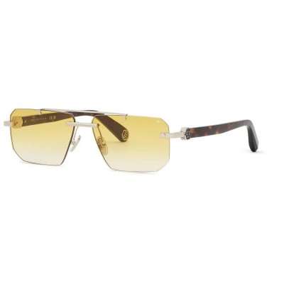 слънчеви,очила,слънчеви,очила,philipp,plein,spp274,14x59x150mm,sunglasses,yellow,brown,(shiny,palladium)