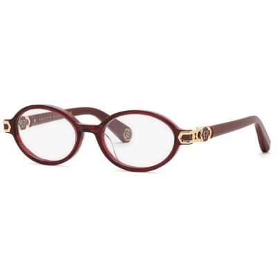 очила,philipp,plein,vpp248,18x52x140mm,reading,glasses,brown,(shiny,clear,bordeaux,red)