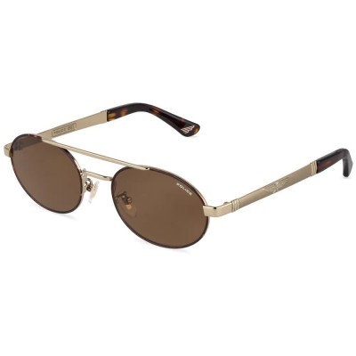 слънчеви,очила,слънчеви,очила,police,splv31,20x54x145mm,sunglasses,brown,(shiny,grey,gold,color,parts)