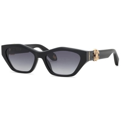 слънчеви,очила,слънчеви,очила,roberto,cavalli,src190,17x56x140mm,woman,sunglasses,black,(shiny,black)