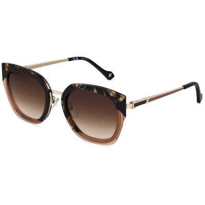 слънчеви,очила,слънчеви,очила,yalea,sya257,21x53x140mm,woman,sunglasses,brown,(shiny,brown,black,fantasy)