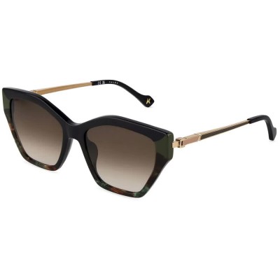слънчеви,очила,слънчеви,очила,yalea,sya258,17x55x140mm,woman,sunglasses,black,(shiny,black)