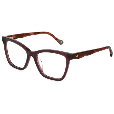 очила,yalea,vya260,17x52x140mm,reading,glasses,brown,(shiny,brown,pink)