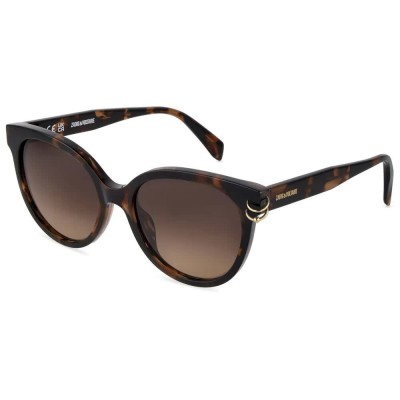 слънчеви,очила,слънчеви,очила,zadig&voltaire,szv523v,18x54x140mm,woman,sunglasses,brown,black,(shiny,dark,havana)