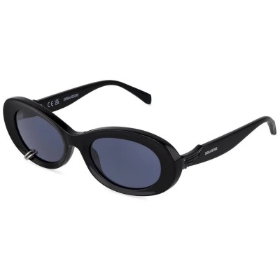 слънчеви,очила,слънчеви,очила,zadig&voltaire,szv525v,20x52x140mm,woman,sunglasses,black,(shiny,black)