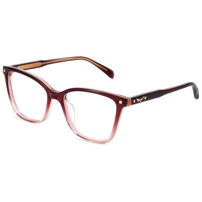очила,zadig&voltaire,vzv531,16x53x140mm,reading,glasses,red,(gradient,bordeaux)