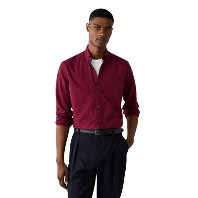 риза,с,дълъг,ръкав,дамски,ризи,мъжки,ризи,hackett,hm3010835,long,sleeve,shirt,red,(oxblood,red)