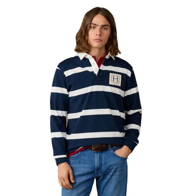 дамски,блузи,с,яка,мъжки,блузи,с,яка,hackett,hm5700023,long,sleeve,polo,blue,(old,navy)
