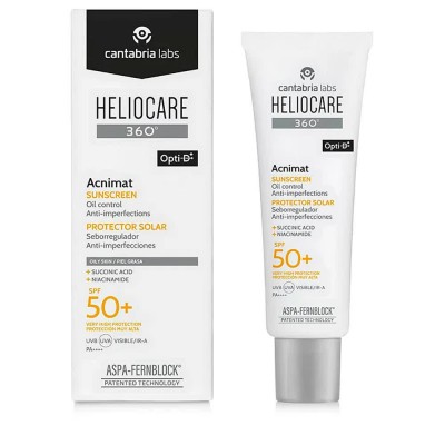 козметика,за,защита,от,слънце,heliocare,helio,360,acnimat,50ml,facial,sunscreen,white