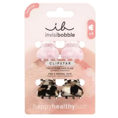хигиена,аксесоари,invisibobble,clipstar,xs,petit,four,hair,claw,clip,pink