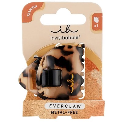 хигиена,аксесоари,invisibobble,everclaw,leo,love,hair,claw,clip,golden,(brown)