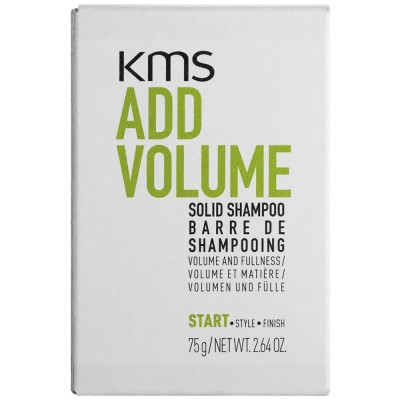 хигиена,коса,kms,aaddvolume,75g,solid,shampoo,clear