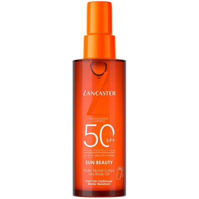 козметика,за,защита,от,слънце,lancaster,sun,beauty,dry,spf50,150ml,sunscreen,orange