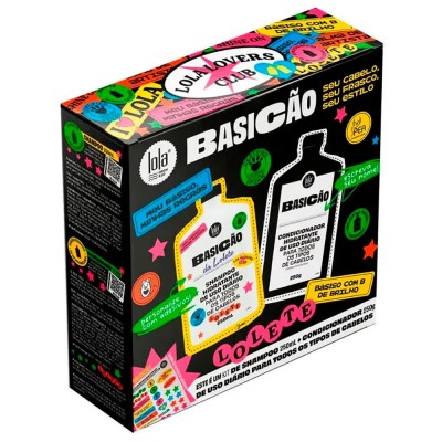 хигиена,коса,lola,cosmetics,kit,basic,500ml,shampoo,multicolor