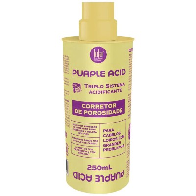 хигиена,коса,lola,cosmetics,purple,acidifier,porosity,corrector,250ml,capillary,treatment,yellow