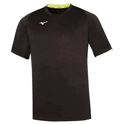 тениска,мъжки,тениски,дамски,тениски,mizuno,short,sleeve,t,shirt,black,(black)