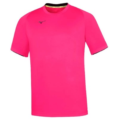 тениска,мъжки,тениски,дамски,тениски,mizuno,short,sleeve,t,shirt,pink,(pink,fluorine)