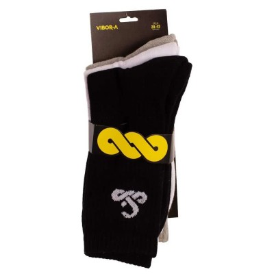 чорапи,мъжки,чорапи,дамски,чорапи,vibor,a,pure,socks,3,pairs,multicolor,(tricolor)