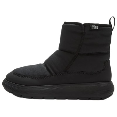 обувки,дамски,боти,мъжки,боти,fitflop,iq,comff,nylon,boots,black,(black)