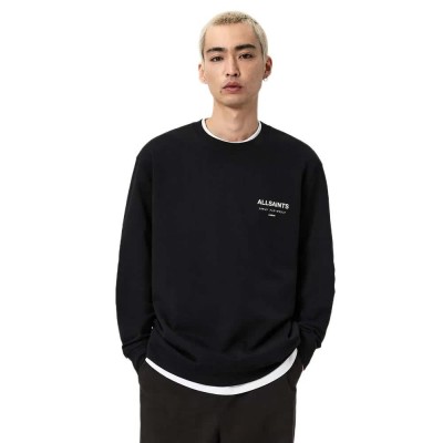 блуза,мъжки,пуловери,allsaints,underground,sweatshirt,black,(jet,black)