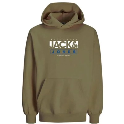 суичър,мъжки,пуловери,jack,&,jones,seven,hoodie,green,(olive,night)