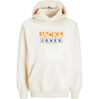 суичър,мъжки,пуловери,jack,&,jones,seven,hoodie,white,(snow,white)