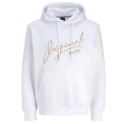 суичър,мъжки,пуловери,jack,&,jones,signature,hoodie,white,(bright,white)